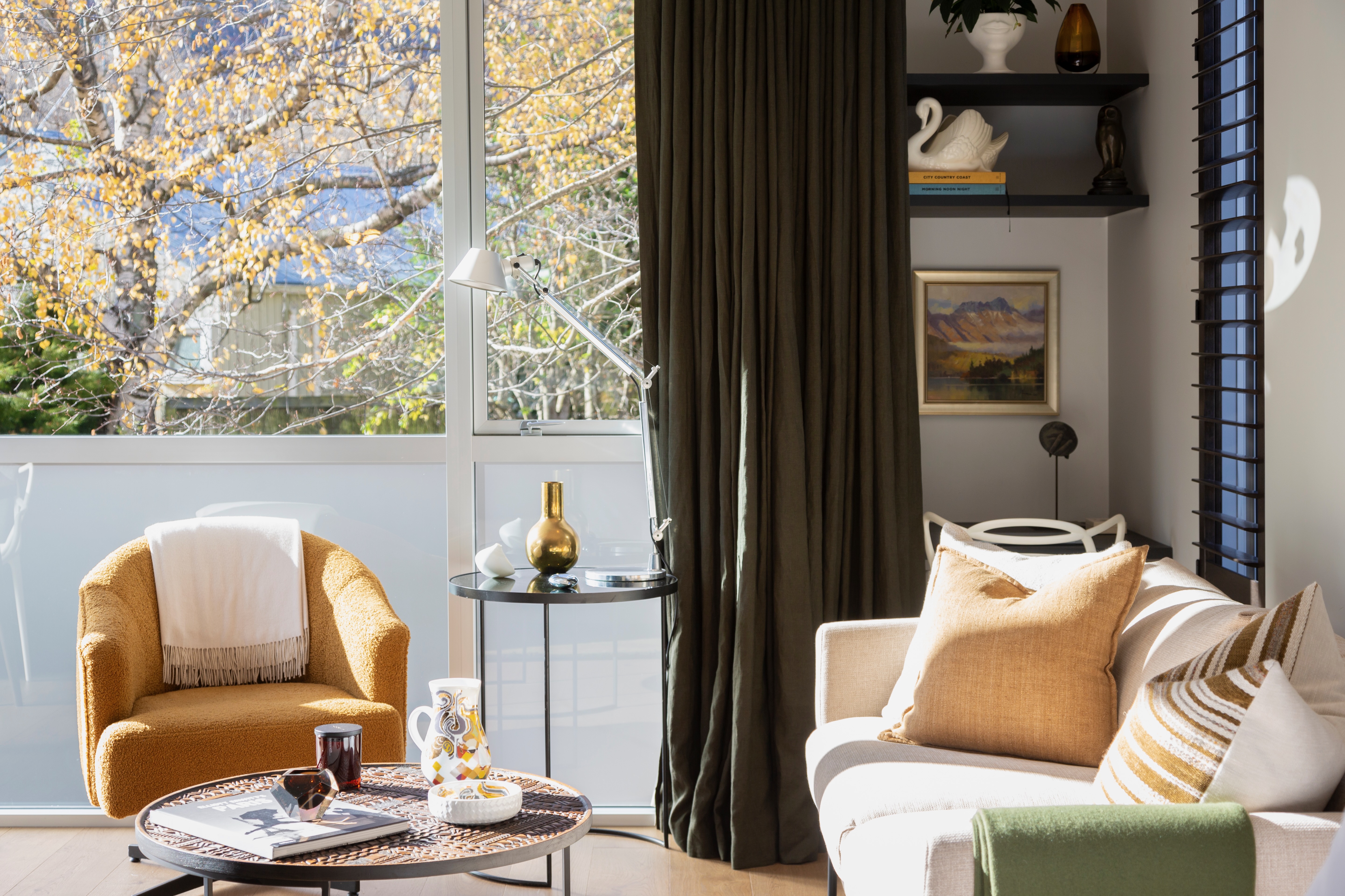 The Birch — living area